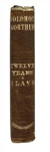 (SLAVERY AND ABOLITION--NARRATIVES.) NORTHUP, SOLOMON. Twelve Years a Slave. The Narrative of Solomon Northup, a Citizen of New York, K